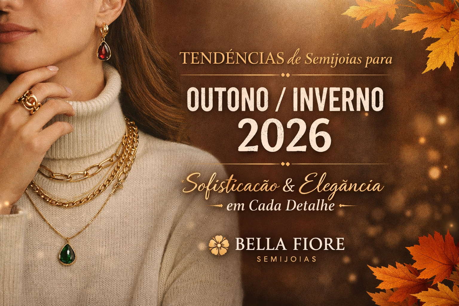Tendências de Semijoias para Outono/Inverno 2026: Elegância que Acompanha a Estação