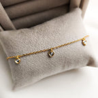 Pulseira Clarité - Detalhada Com Zircônias - Coleção Aurora - Banhada a Ouro 18K