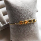 Pulseira Amor - Coleção Aurora - Banhada a Ouro 18k