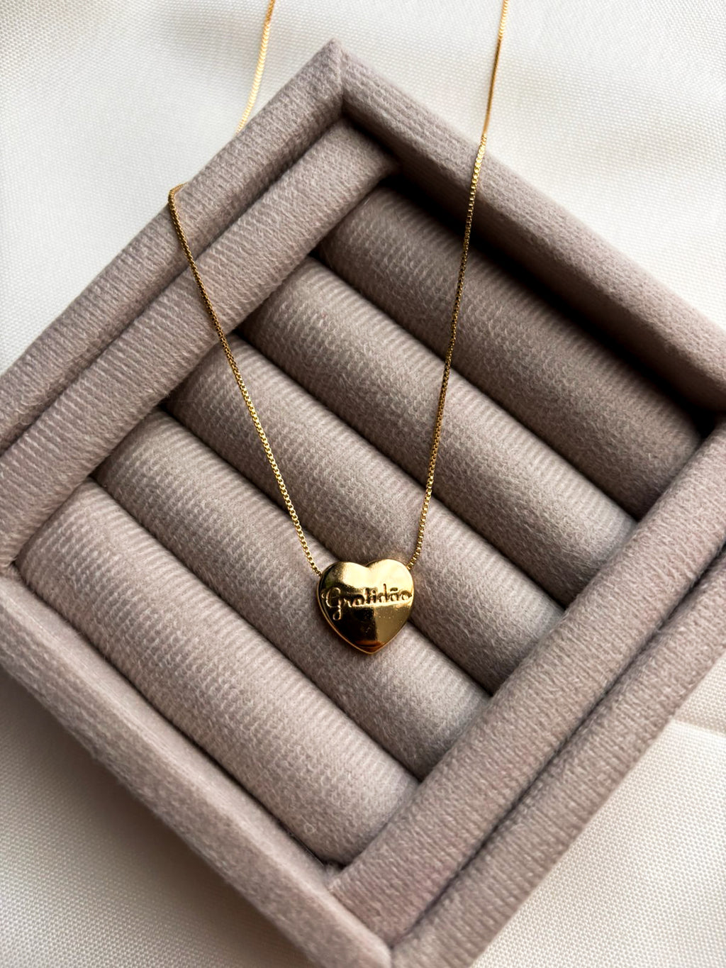 Colar Gratidão - Coleção Aurora - Banhado a Ouro 18k