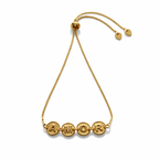 Pulseira Amor - Coleção Aurora - Banhada a Ouro 18k