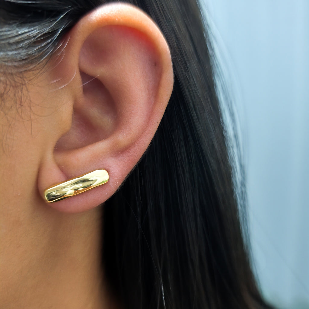 Brinco Ear Cuff Lira - Coleção Aurora