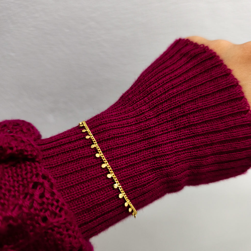 Pulseira Fio de Ouro - Coleção Aurora