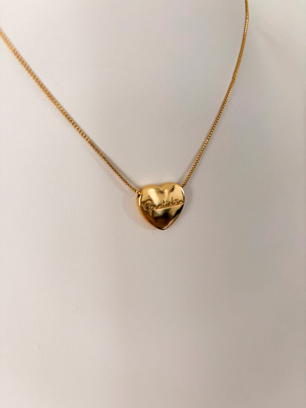 Colar Gratidão - Coleção Aurora - Banhado a Ouro 18k