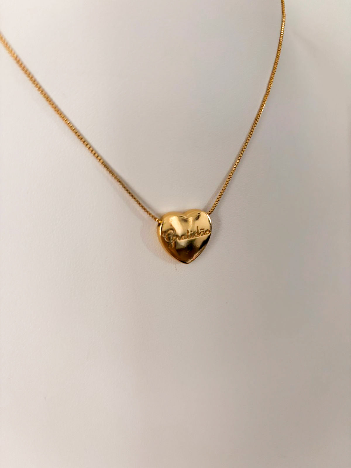 Colar Gratidão - Coleção Aurora - Banhado a Ouro 18k