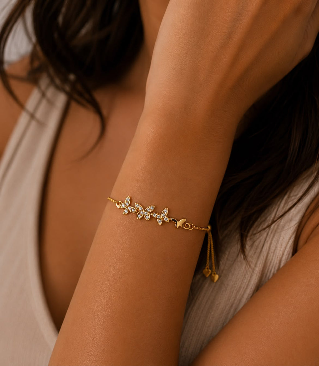 Pulseira Lumina Butterffy - Coleção Aurora