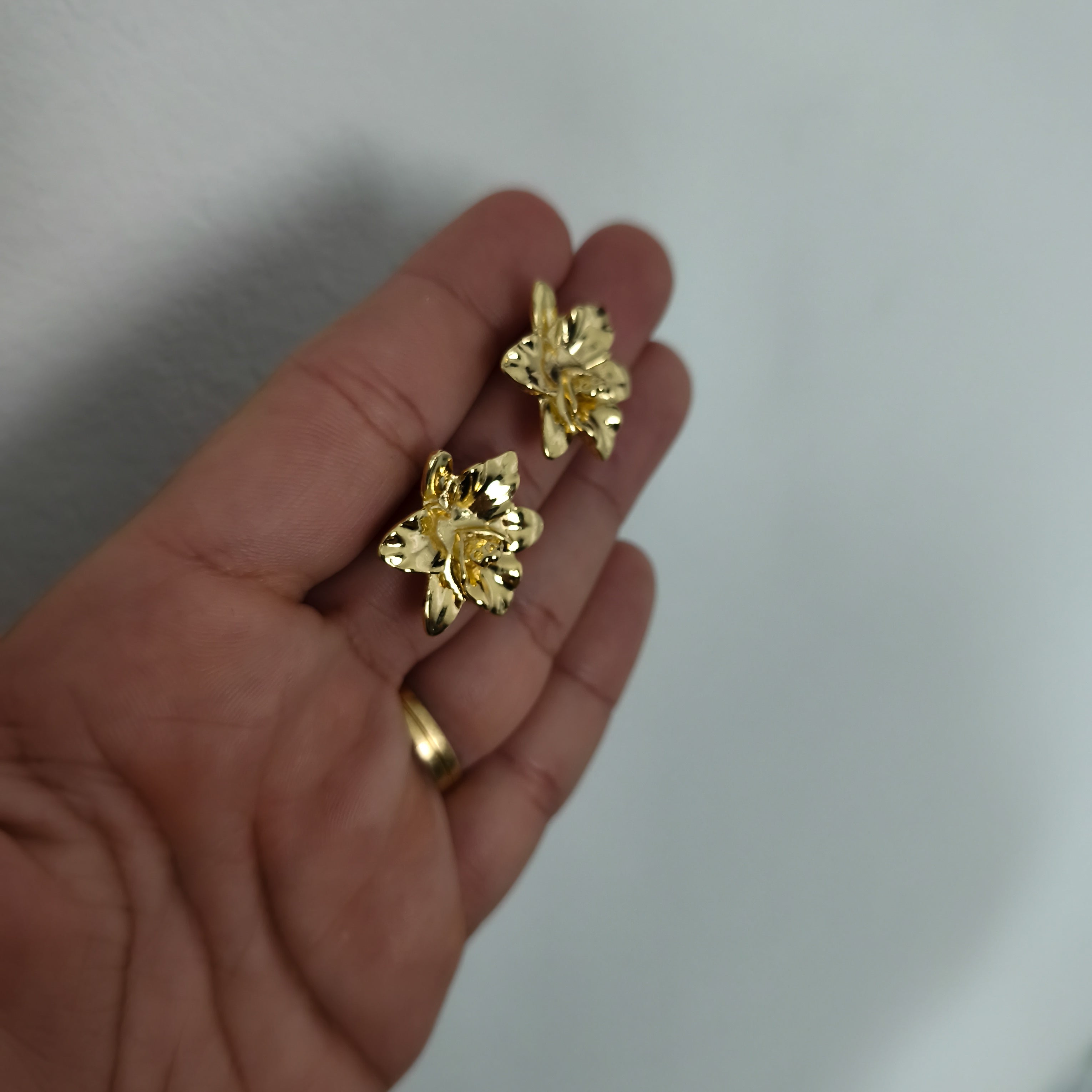 Brinco Bella Fiore - Coleção Aurora - Banhado a Ouro 18k