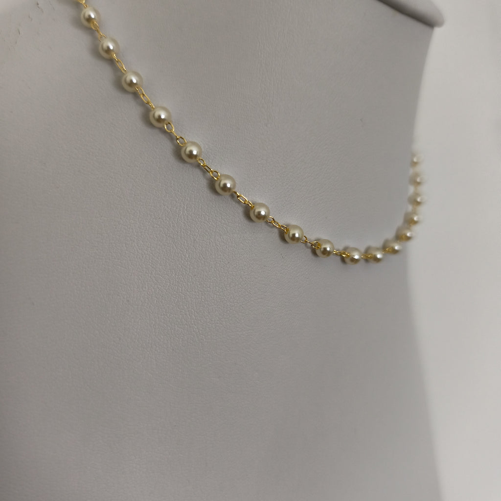Colar Choker Pérolas - Coleção Aurora